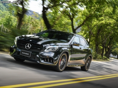 暴力跨界小王者 Mercedes-AMG GLA 45 Yellow Night Edition ...