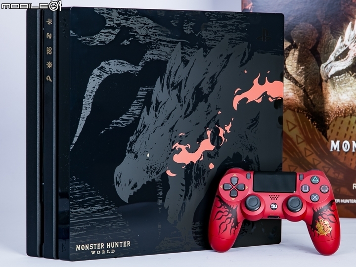 空之王者降臨!《魔物獵人:世界》特仕版PS4 Pro開箱實拍分享 暨小惡魔獵團意見徵詢