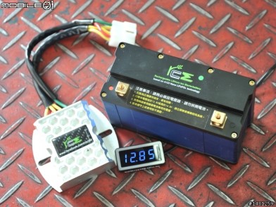 輕薄、穩壓‧RCE鋰鐵車用電池測試分享