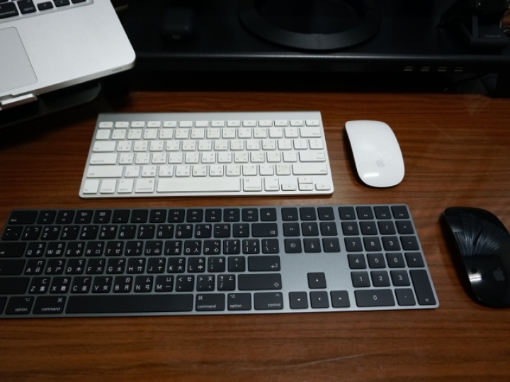 深空灰 Magic Mouse 2 &Magic Keyboard 2開箱