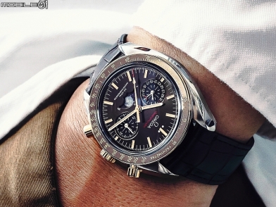 60小時動力儲存 優雅中更顯貴氣!OMEGA Speedmaster 超霸月相大師天文台計時腕錶
