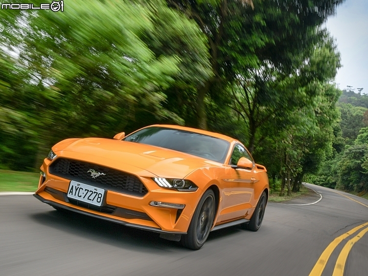 Ford Mustang Ecoboost Premium試駕 十速自排、電子儀錶加持躍升科技種馬