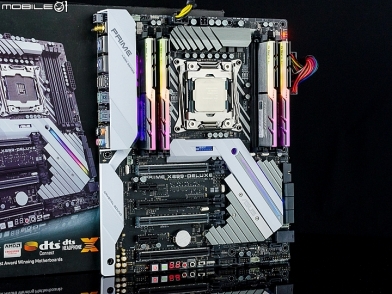 Core X豪華搭配 華碩ASUS PRIME X299-DELUXE主機板試用!