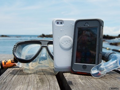 iPhone 5 也玩水! OtterBox 與The JoyFactory三防保護殼戶外實測