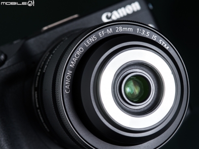 我的鏡頭會發光! Canon EF-M 28mm f/3.5 MACRO IS STM