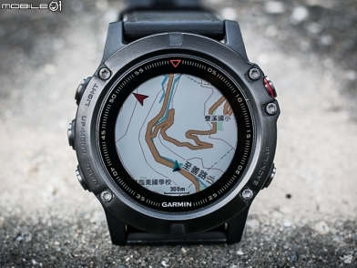 導入地圖與導航系統 GARMIN fenix 5X 試用分享!