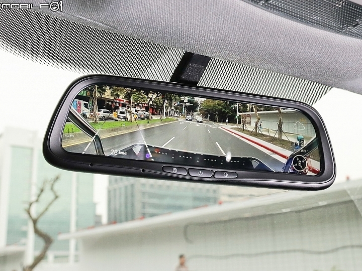 電子後視鏡/行車記錄器/導航/藍牙一應俱全! PaXview 沛視界Ai車雲鏡試用分享