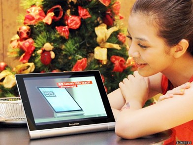 Lenovo Yoga Tablet 魔術轉軸帶來好手感×大電量