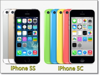 蘋果發表iPhone 5C/5S 主打彩殼與指紋辨識