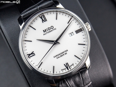 搭載矽游絲機芯 瑞士天文台認證‧MIDO Baroncelli III Caliber Si Gent...