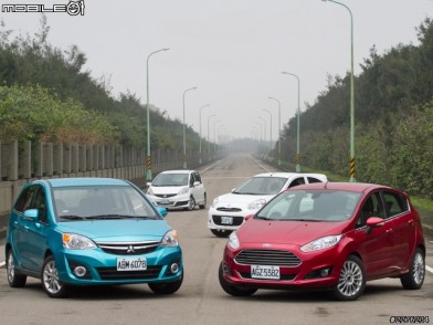 國產小型掀背油耗對決 Ford Fiesta vs. Honda Fit vs. Mitsubishi Colt Plus vs. Nissan March