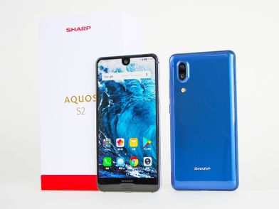 三面窄邊全螢幕 SHARP AQUOS S2試用