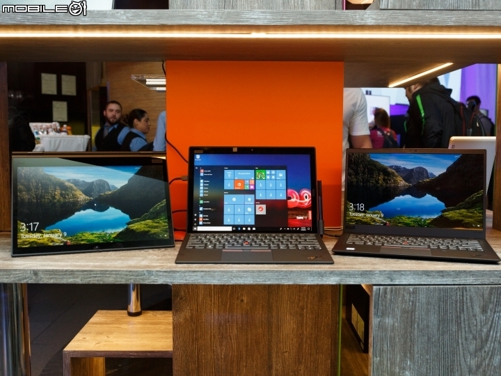 【CES 2018】處理器與硬體小改款 Lenovo 全新 X1 Series 筆電發表