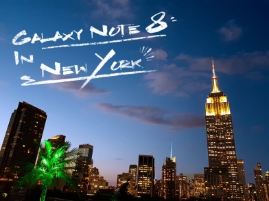 Galaxy Note 8鏡頭下的紐約 日。夜。與景深