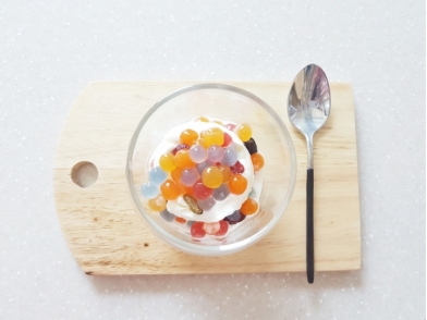 【新鮮】夢幻彩色珍珠 巧娜娜即食珍珠試作