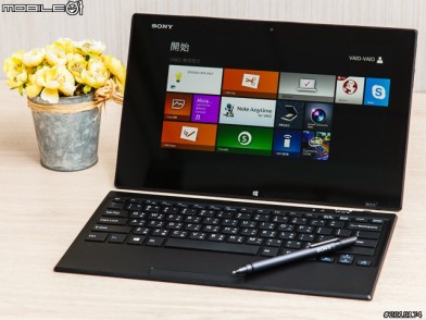 SONY VAIO TAP 11 平板的輕薄筆電的效能