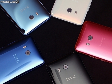 HTC U11 正旗艦機五色登場 主打Edge Sense側框感應操作
