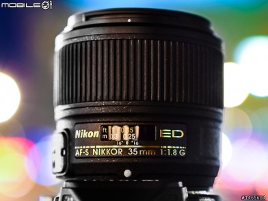 畫質與輕巧兼備 AF-S NIKKOR 35mm f/1.8G ED