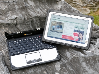 更豐富的使用模式 Panasonic TOUGHBOOK CF-20 強固型二合一筆電!