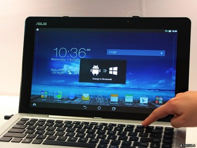 Core i處理器跑Android!首台雙系統/四合一 ASUS Transformer Book Duet TD300動手玩