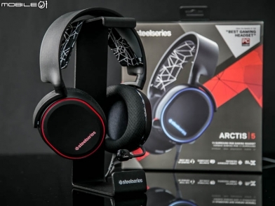 遊戲語音交流新利器 SteelSeries Arctis 5耳機開箱使用分享