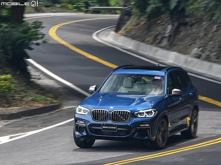 BMW X3 M40i試駕 不折不扣的運動健將!