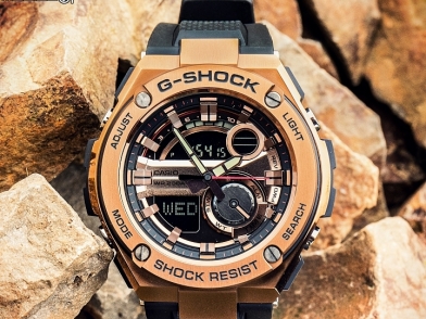 金屬質感至上‧CASIO G-SHOCK G-STEEL