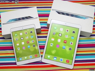 iPad Air & mini with Retina 輕薄效能佳 雙機開箱實測