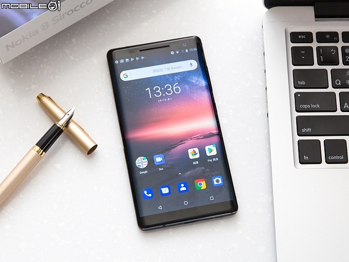Nokia 8 Sirocco體驗報告 匠心獨具的機身質感
