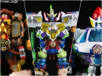 玩具總動員超合體大作戰最終彈!巴斯光年「太空遊俠號」開箱 「Gangreat King」十機究極大...