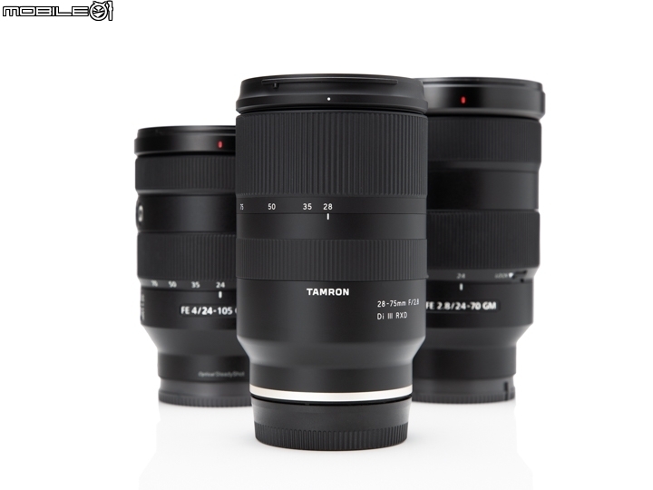 Tamron 28-75mm f/2.8 (A036) 與Sony 2470GM / 24105G...
