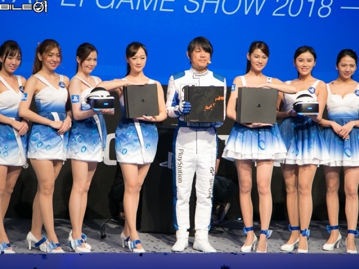 【TpGS18】江口化身賽車手揭幕PlayStation展出 多位製作人帶來豐富舞台活動