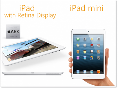 iPad mini與4th iPad發表 Mac電腦也有三款新品