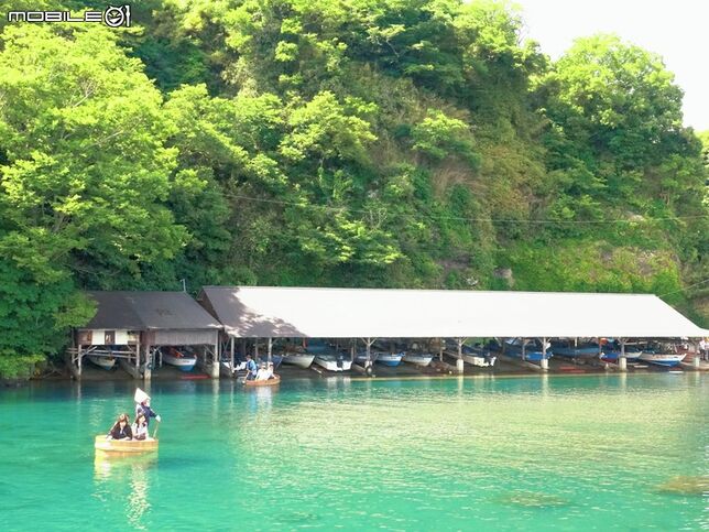 新潟@佐渡島親子旅遊|矢島盆舟，跟著千尋搭著盆舟進入宮崎駿動畫世界