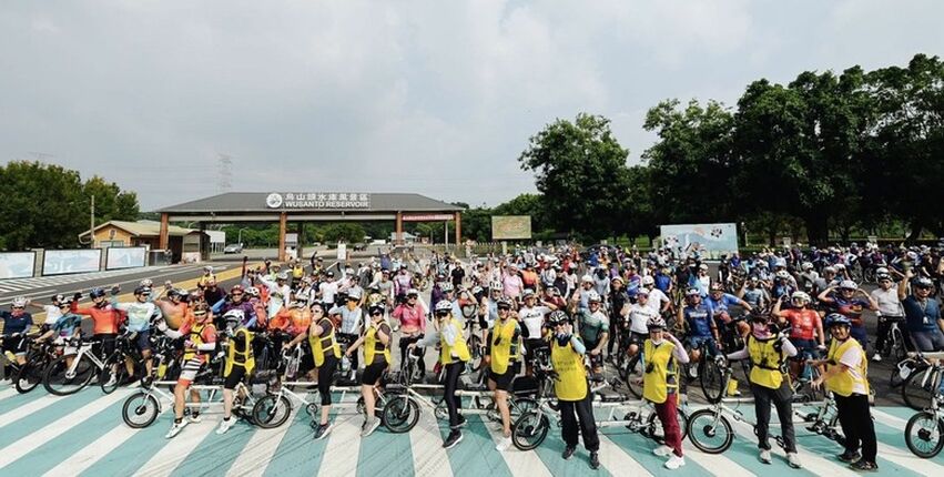 跟著博愛車隊一日快閃仙境西拉雅，參加2026仙境西拉雅環騎5COOL大會師，騎5庫抽5G活動，RIKULAU Audax city tour