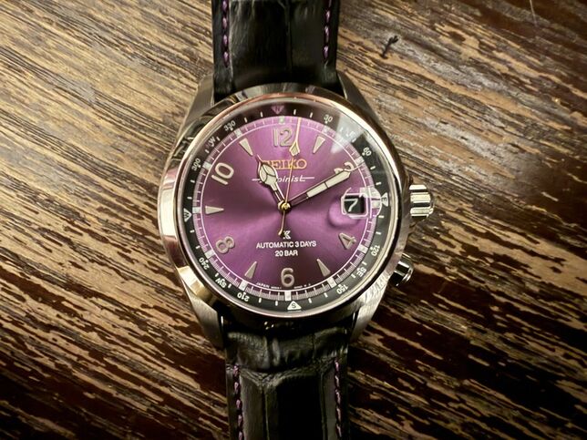 ［開箱］Seiko 145th「江戶紫」登山者HBC006J1