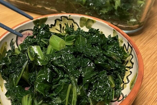 超級食物-涼拌羽衣甘藍