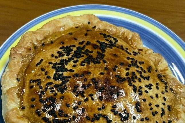 氣炸鍋邪惡料理！爆漿榴槤起司餅