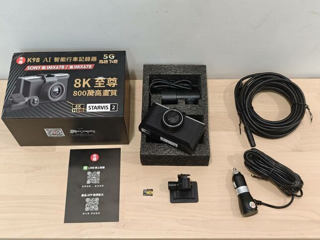 [開箱] 大邁 K98 前後雙 4K 行車記錄器｜一週心得、實錄畫質、到底值不值得買